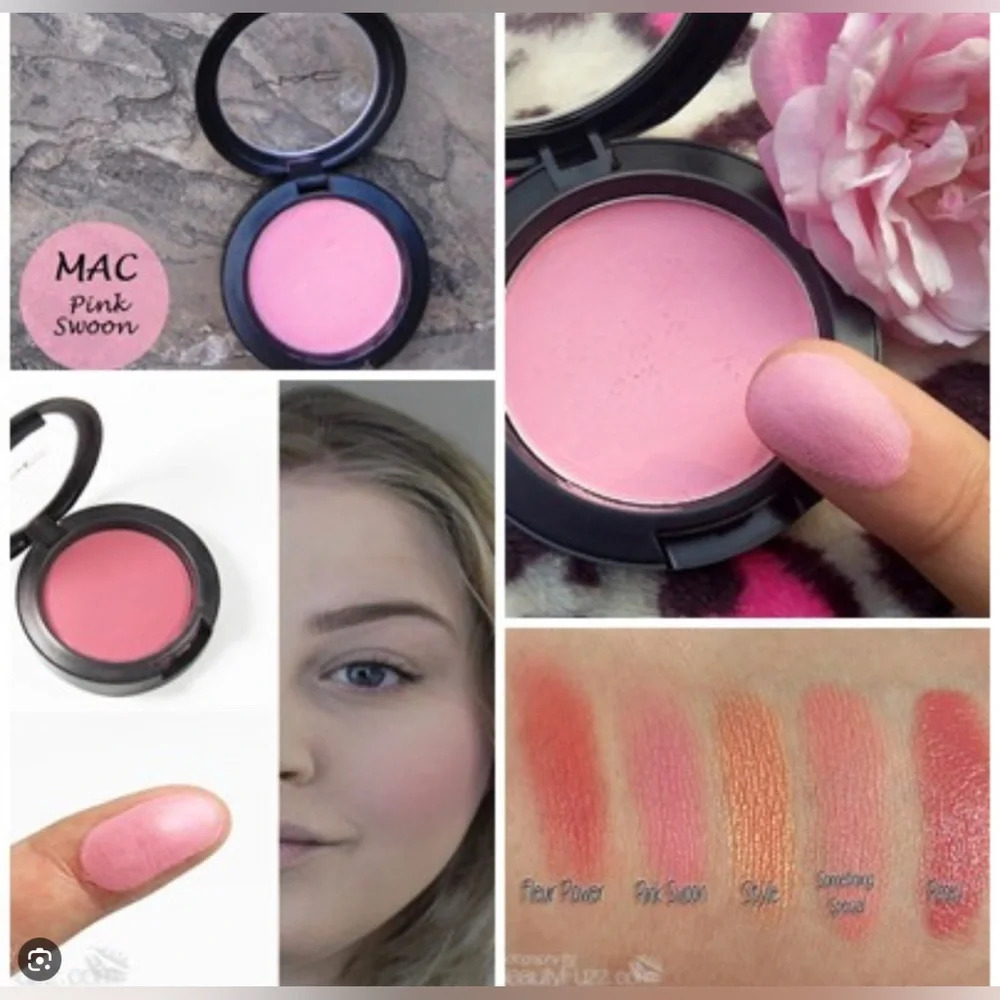 New in Box Mac Powder Blush in Pink Swoon Full Size - Picture 3 of 6